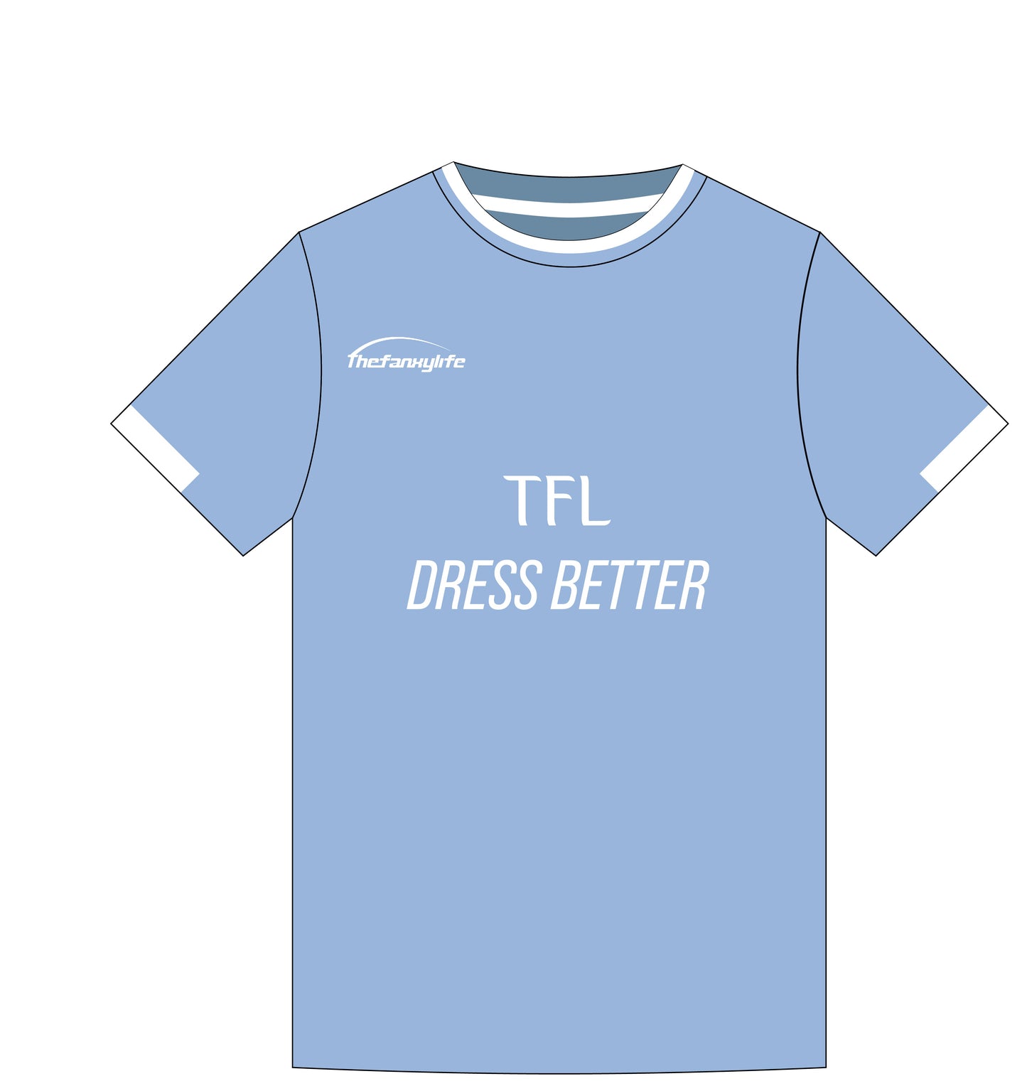 TFL SHIRT BLUE/WHITE 2024