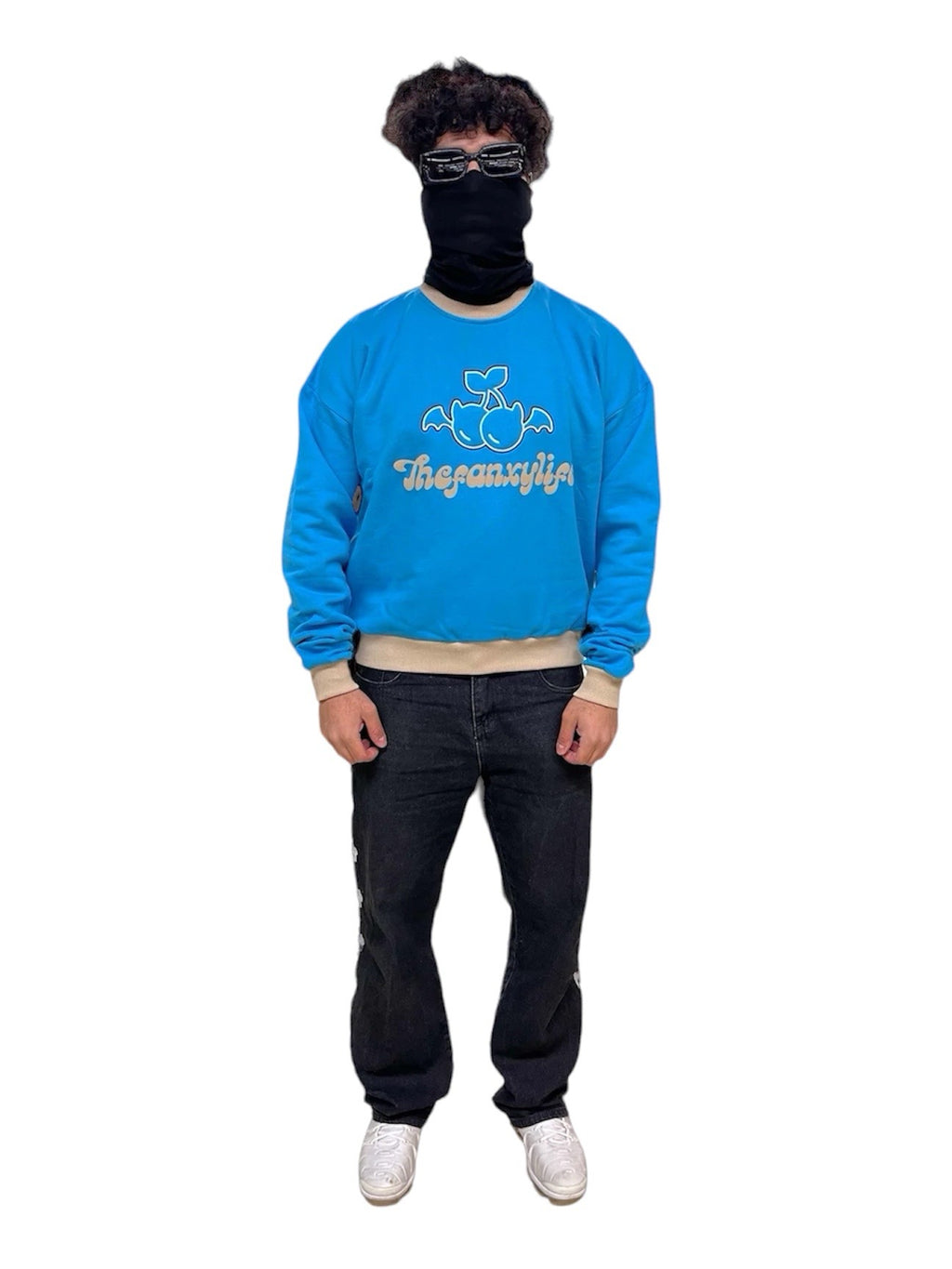Thefanxylife Sweater baby blue