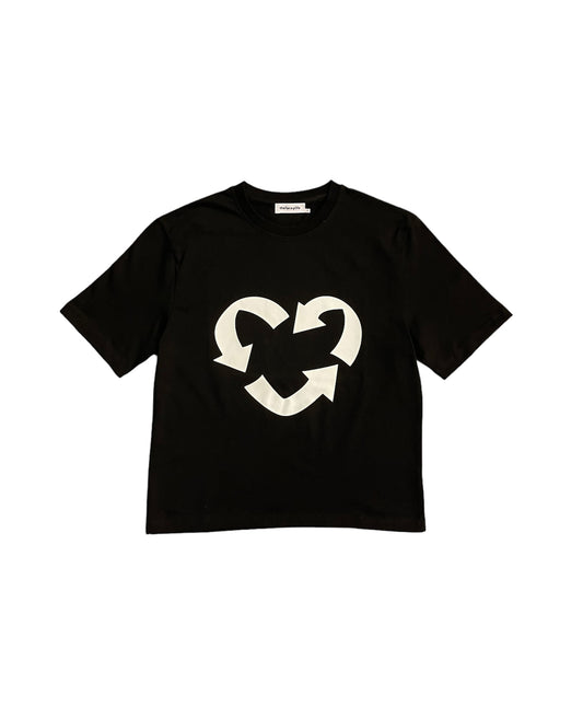 Heart Tee Black