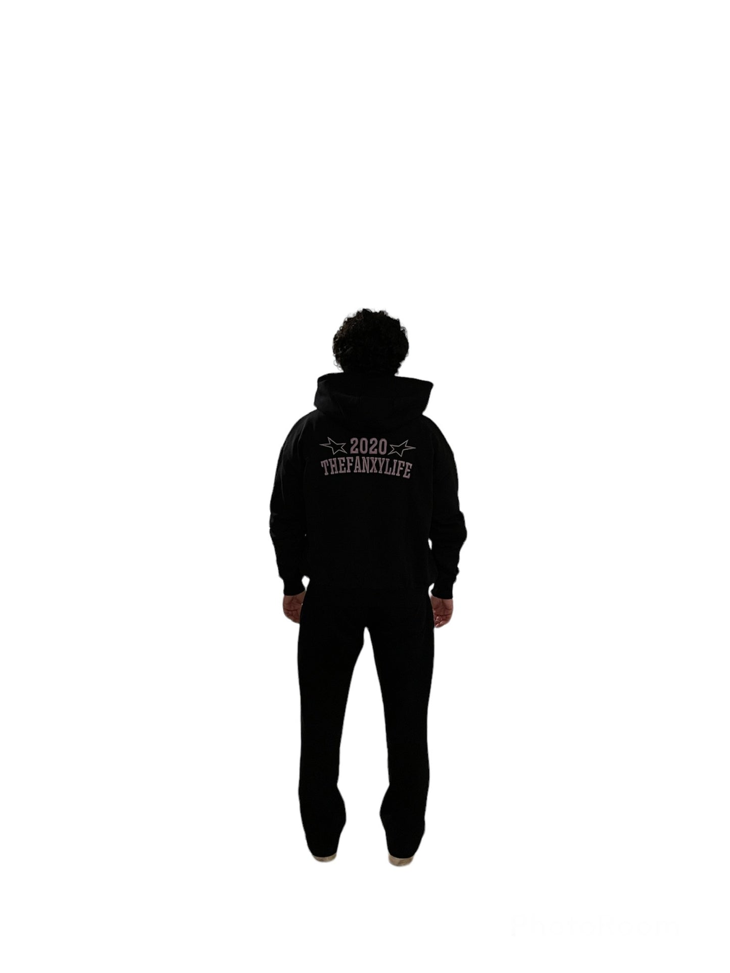 1-999 Zip Hoodie Black