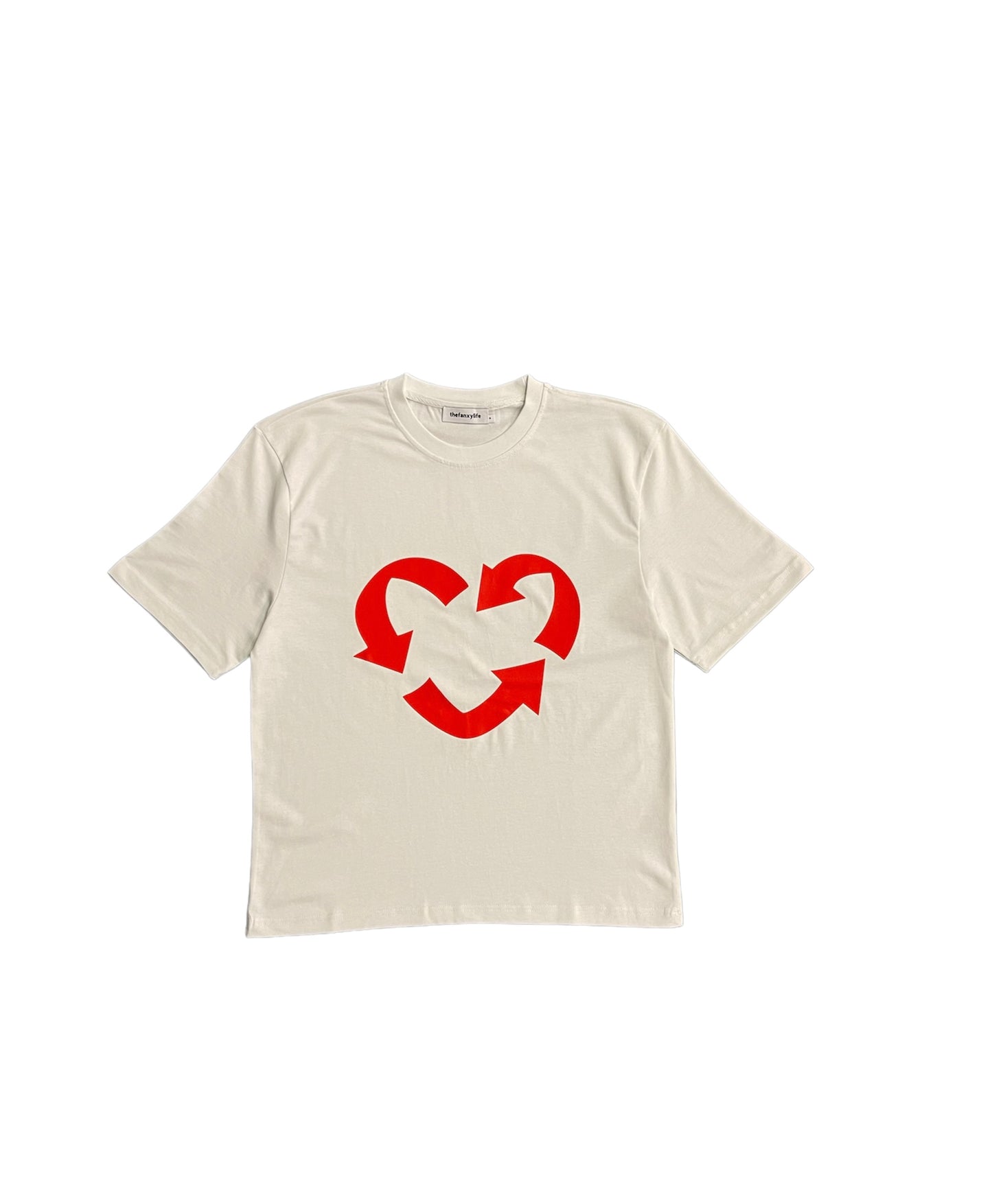 Heart Tee White