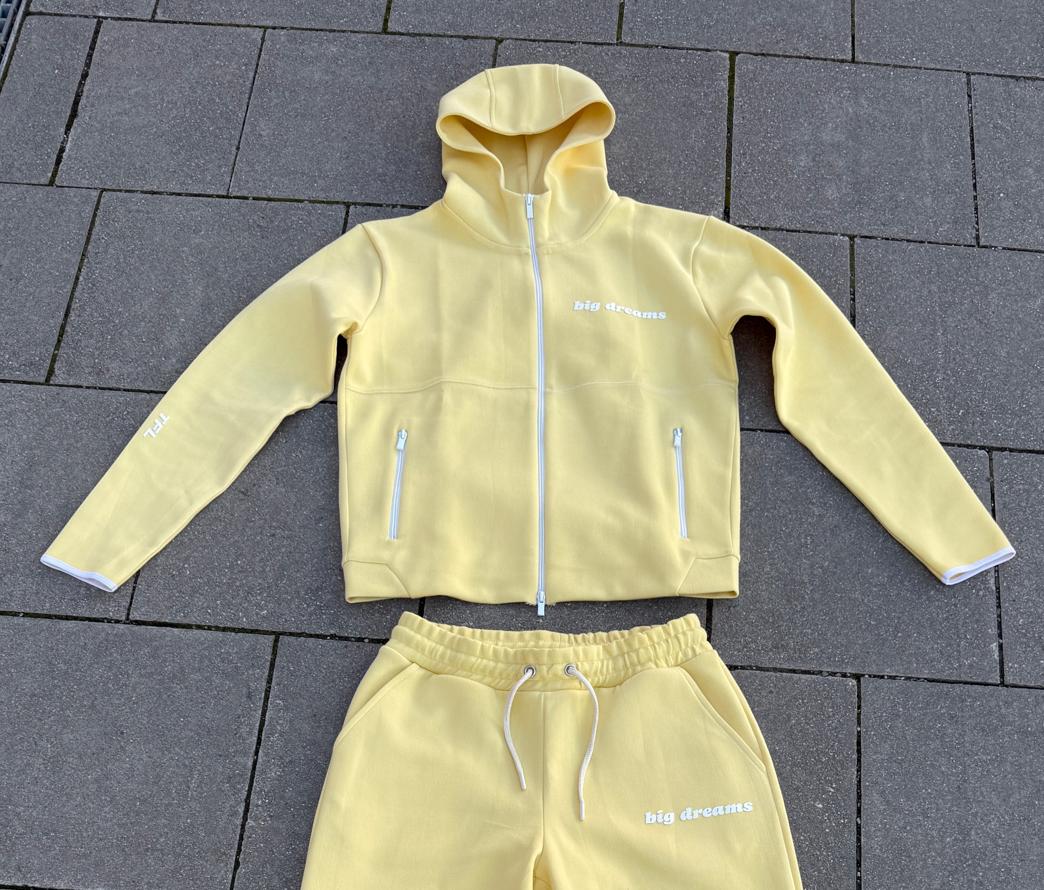 Big Dreams Fleece Jacke Butterlemon