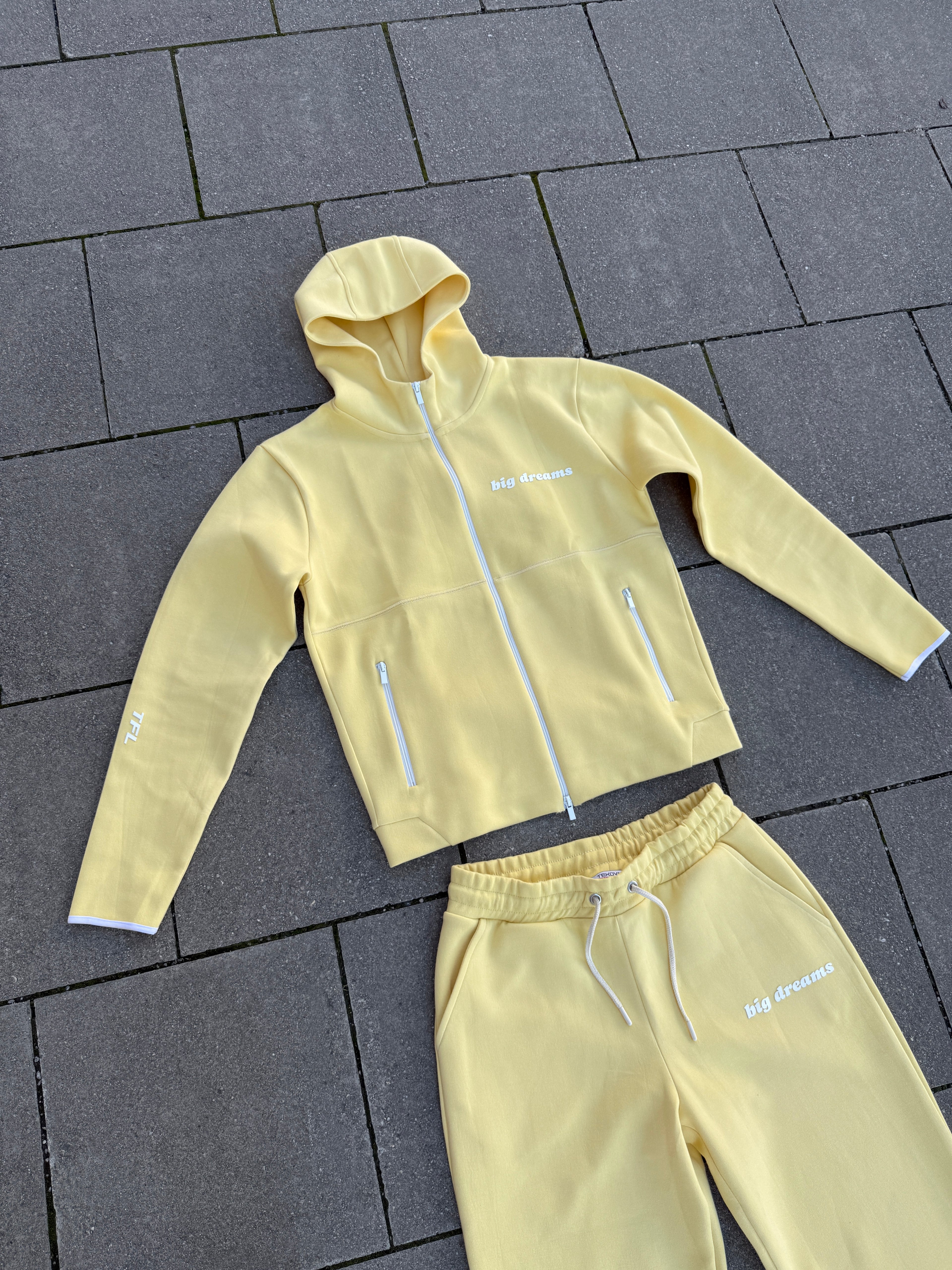 Big Dreams Fleece Jacke Butterlemon