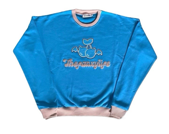 Thefanxylife Sweater baby blue