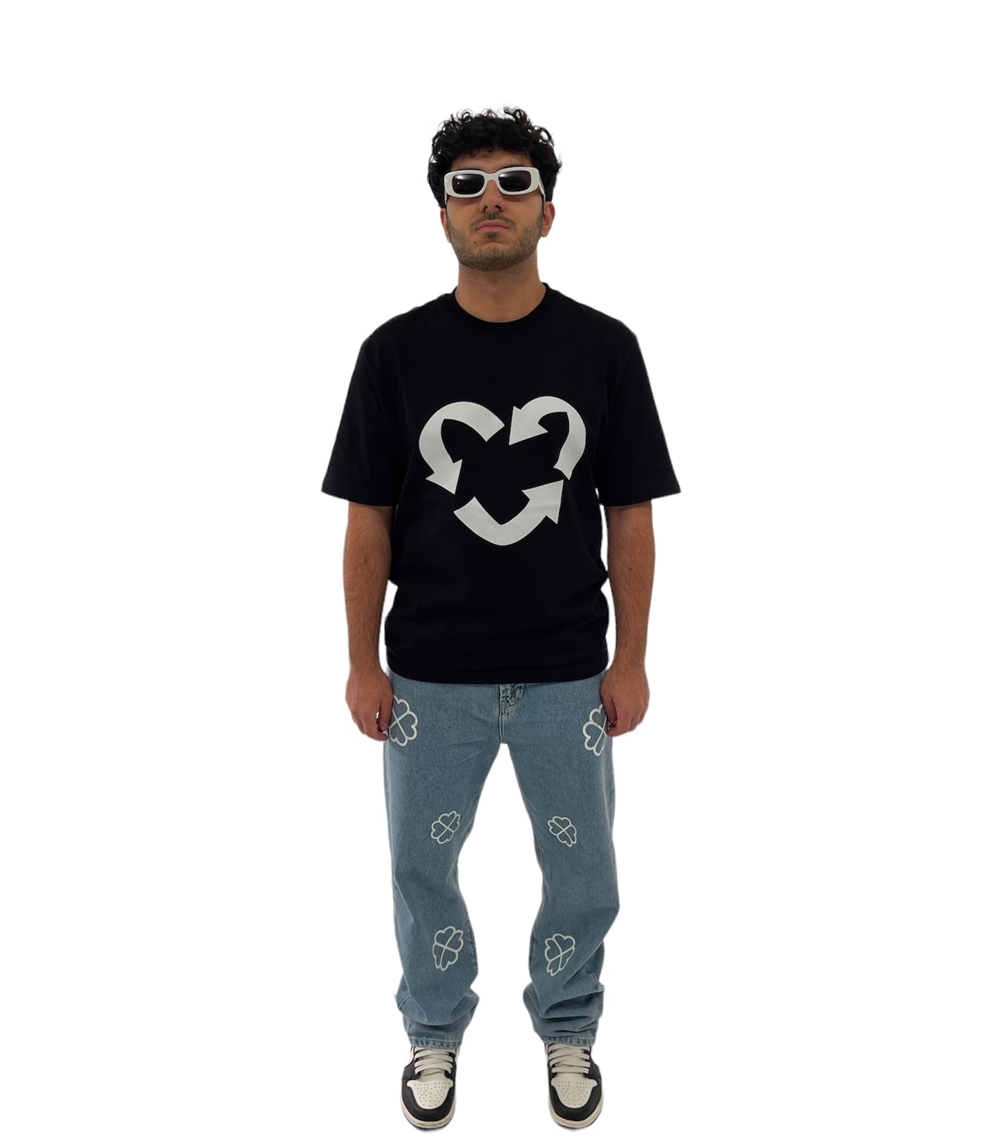 Heart Tee Black