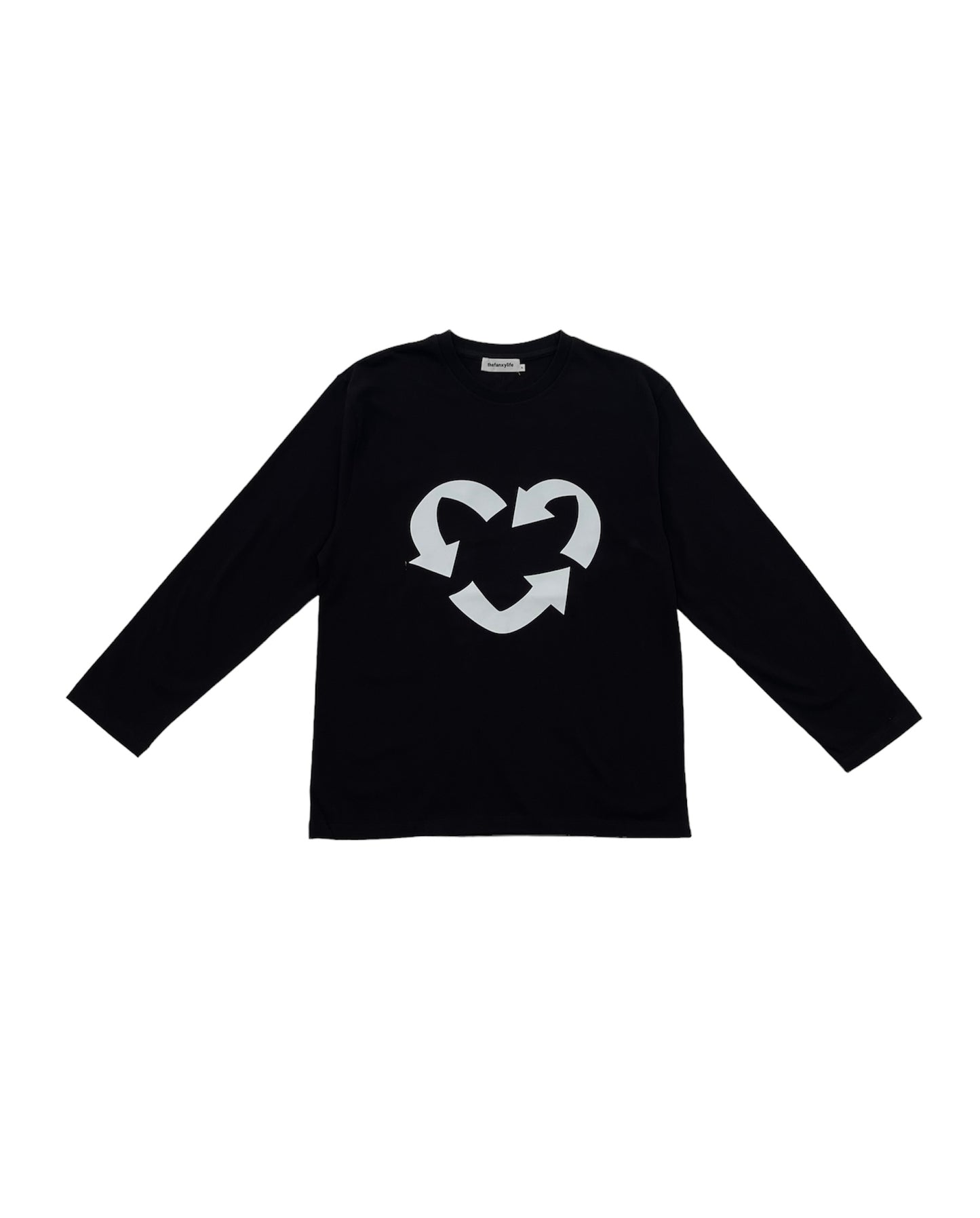 Heart Longsleeve Black