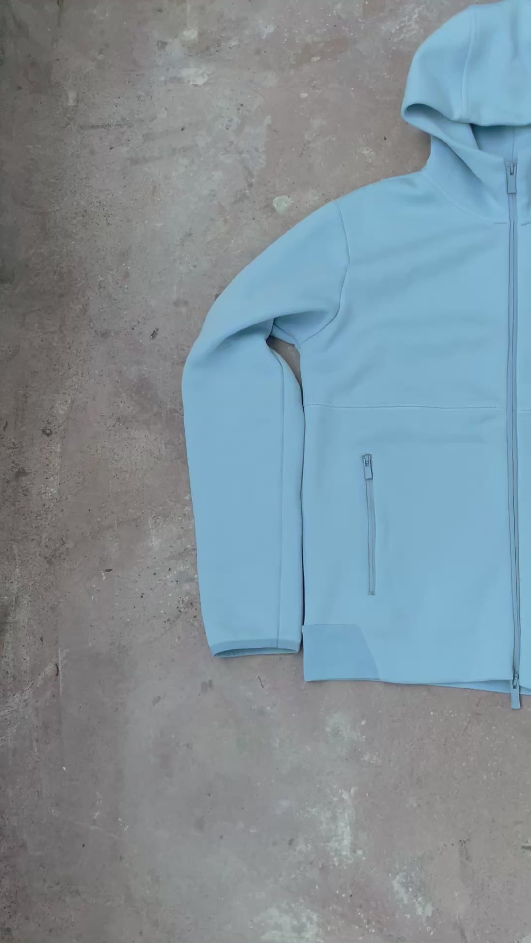 Big Dreams Fleece Jacke Babyblau
